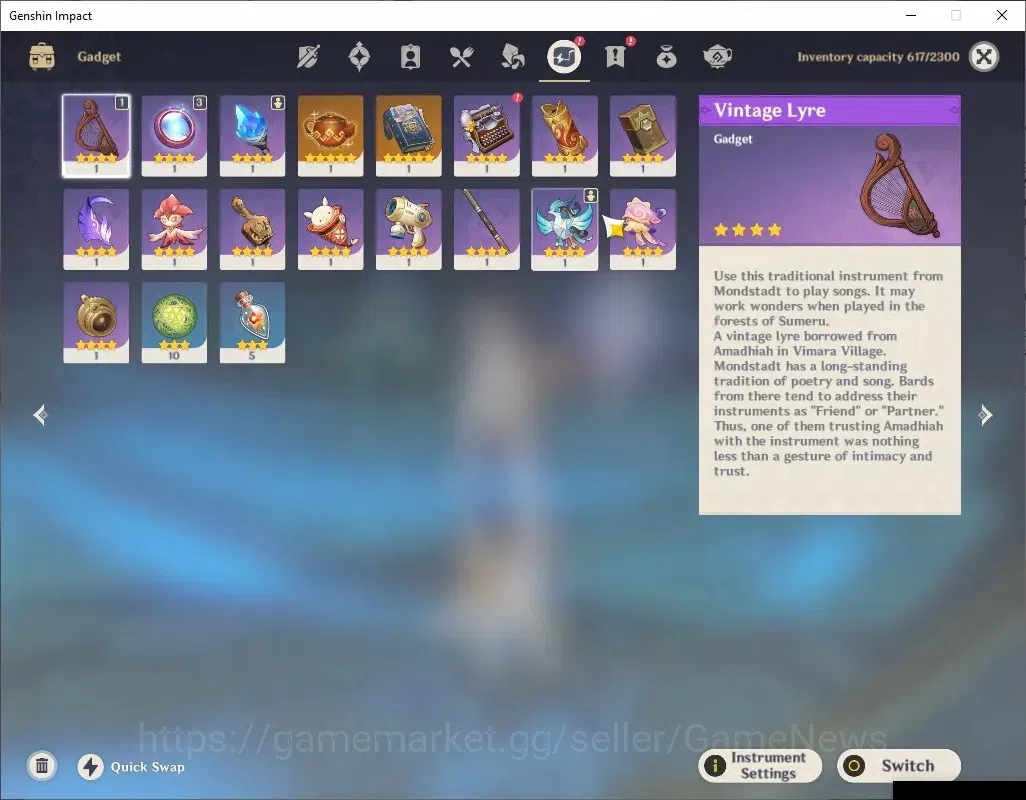 Genshin Impact Accounts ASIA |AR 55 |4 Limited + 4 (*5 Standard) + 1 (*5We image 12