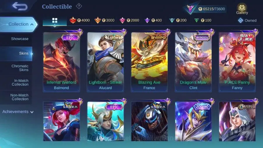 Mobile Legends: Bang Bang Accounts Global|Skin 262|Renowned|Mistbender Aldous,KFP Tha image 7