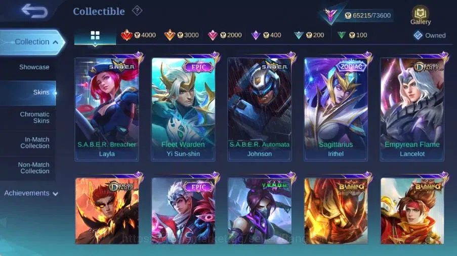 Mobile Legends: Bang Bang Accounts Global|Skin 262|Renowned|Mistbender Aldous,KFP Tha image 8