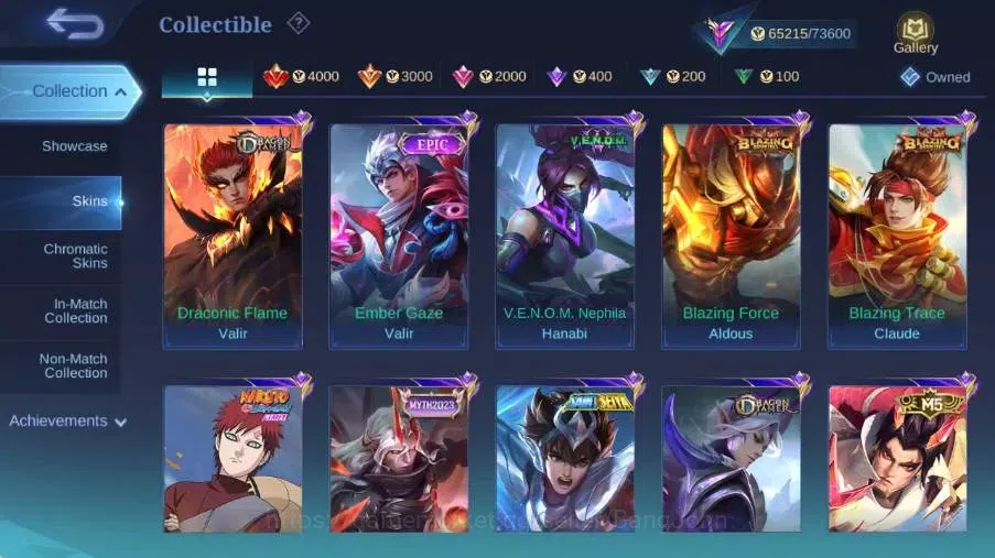 Mobile Legends: Bang Bang Accounts Global|Skin 262|Renowned|Mistbender Aldous,KFP Tha image 9