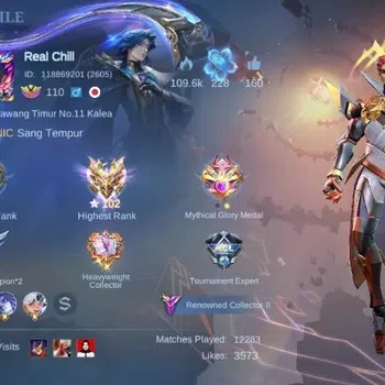 Mobile Legends: Bang Bang Collector Global|Skin 262|Renowned|Mistbender Aldous,KFP Tha image 1