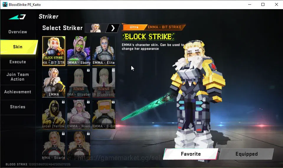 Blood Strike Accounts ASIA|Melee ULTRA Sword-Voidedge|8 ULTRA [EMMA,ETHA image 19