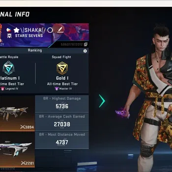 Blood Strike Accounts Collab Skin ASIA|3 Collab Gun [7DS&TR]|2 Ultra Melee|2 Limited Gun|6 Ultra Gun|Collab Ethan Byakuya