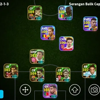 eFootball Accounts High-End Android|PW 3179|Epic NeymarJr Ferrer Giuly Caceres Serginho VitorBaia Ribery,Shwt James DeBruyne