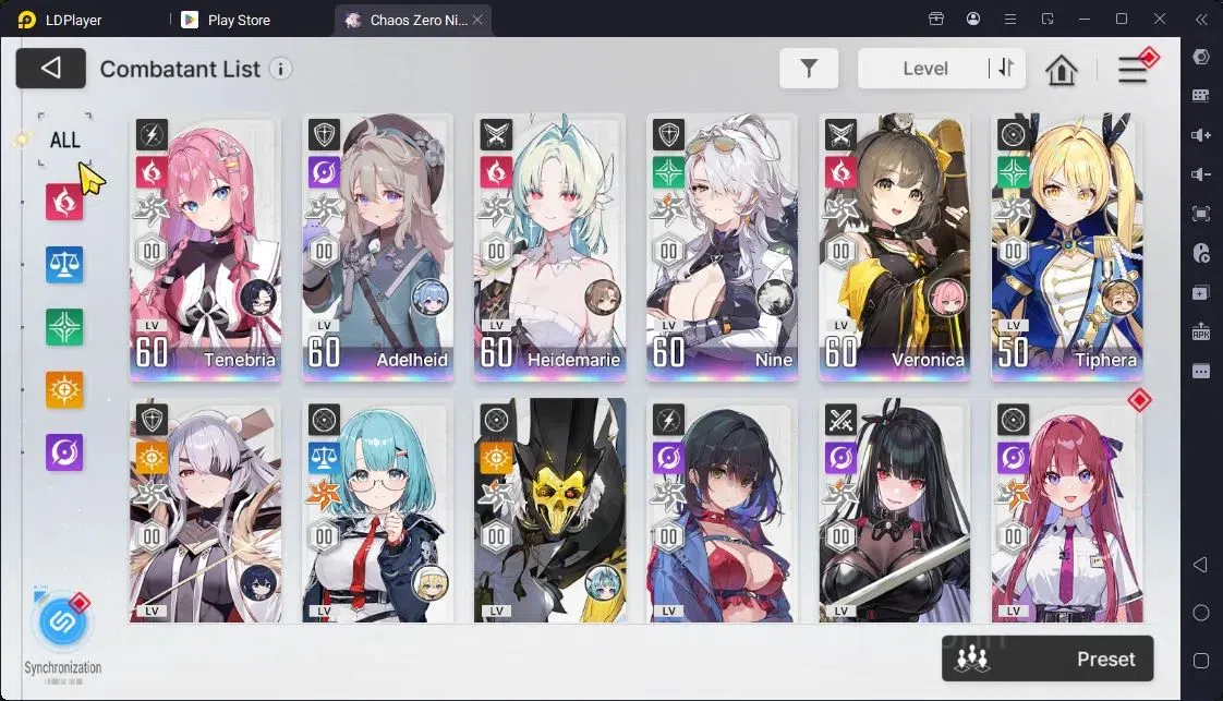 Chaos Zero Nightmare Accounts Global | Lv.51| 7 SSR Khalipe,Tiphera,Veronica,Nin image 10