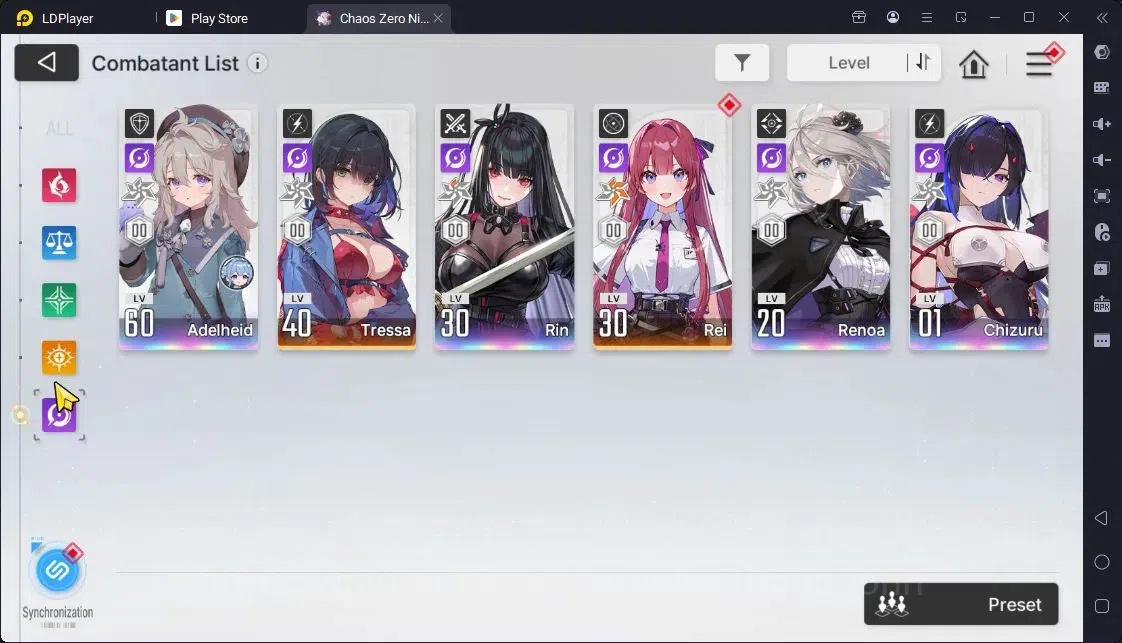 Chaos Zero Nightmare Accounts Global | Lv.51| 7 SSR Khalipe,Tiphera,Veronica,Nin image 15