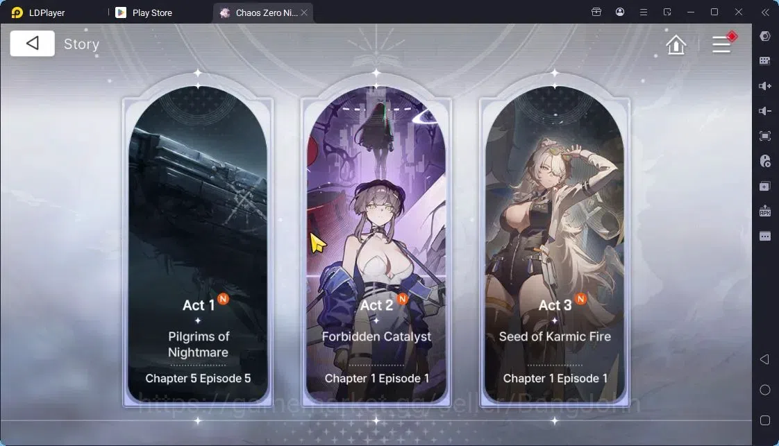Chaos Zero Nightmare Accounts Global | Lv.51| 7 SSR Khalipe,Tiphera,Veronica,Nin image 9