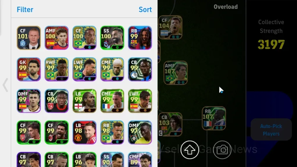 eFootball アカウント チームパワー3219 選手多数 Buy eFootball Accounts - Android | Power 3197 | Big Time