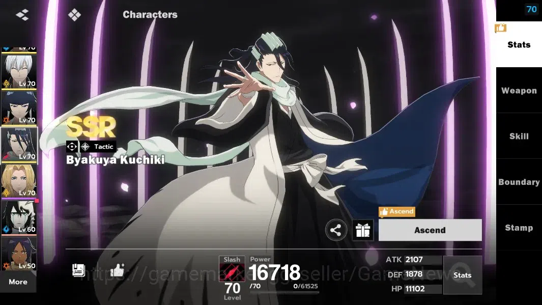 BLEACH: Soul Resonance Accounts NuverseSEA|LV 63|9 SSR [Aizen,UraharaB1,Gin,Yoruic image 19