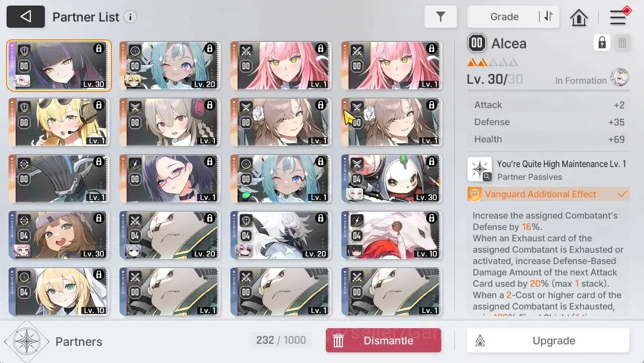 Chaos Zero Nightmare Accounts GLOBAL Lv36|5 SSR[HeidemariM2,Diana,Nine+Sign,etc] image 8