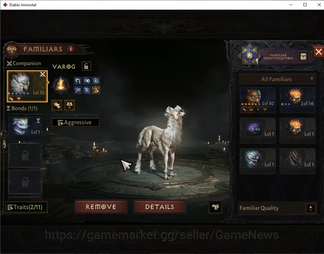 Diablo Immortal Accounts SEA-ANU|CS ON|Lv60(570)|Druid|CR 36k|Reso 450|Para image 10