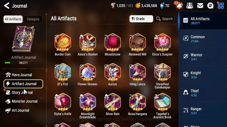 Epic Seven Accounts GLOBAL Unverif|New Era|3 ML[Straze,SE Celine,MChlo image 5