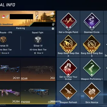 Blood Strike Accounts Starter ASIA|starter|2 ultra:M700-PowerSurge+Scar-MoltenCore|2 legends|EchosofTreasure claimed|check