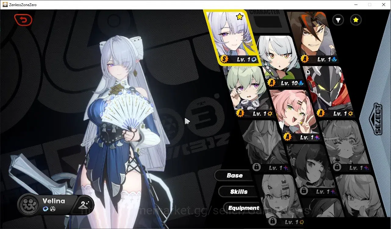 Zenless Zone Zero Accounts Starter ASIA|IK 05|Fresh Starter S1 Prologue|1 Limited [Velina]|All Unset|MC Wise|Take Mail|Check 4