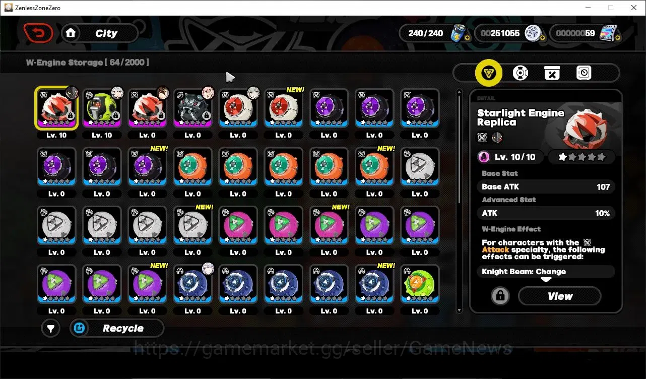 Zenless Zone Zero Accounts Starter ASIA|IK 05|Fresh Starter S1 Prologue|1 Limited [Velina]|All Unset|MC Wise|Take Mail|Check 5