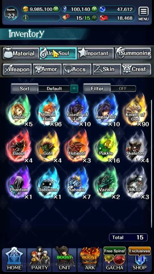 Last Cloudia Accounts GLOBAL|Rank 22|100K Crystal|Top Tier Unit [DL Jude image 11