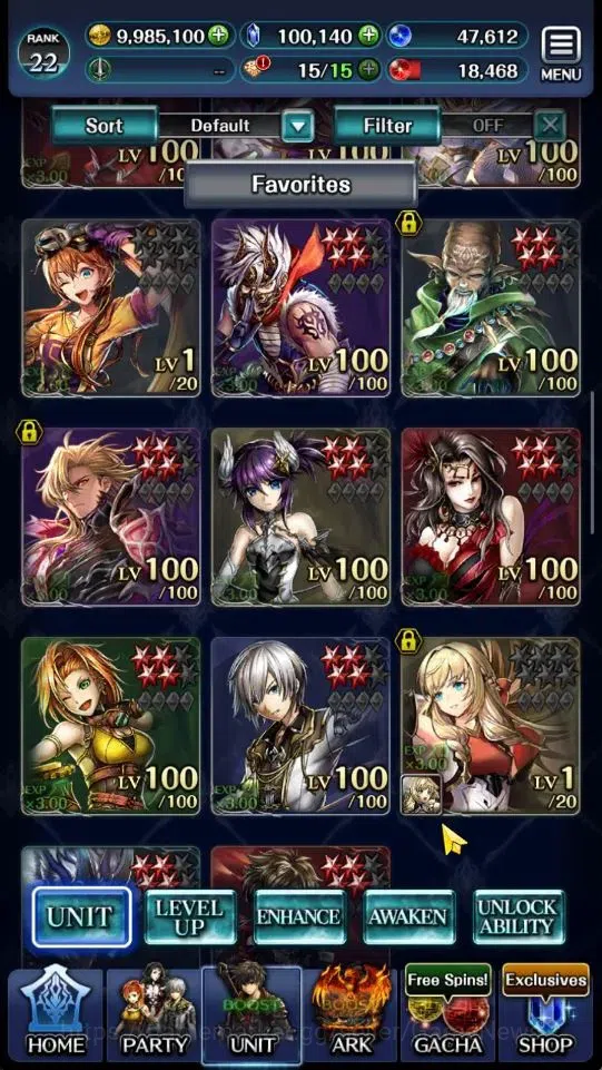 Last Cloudia Accounts GLOBAL|Rank 22|100K Crystal|Top Tier Unit [DL Jude image 2
