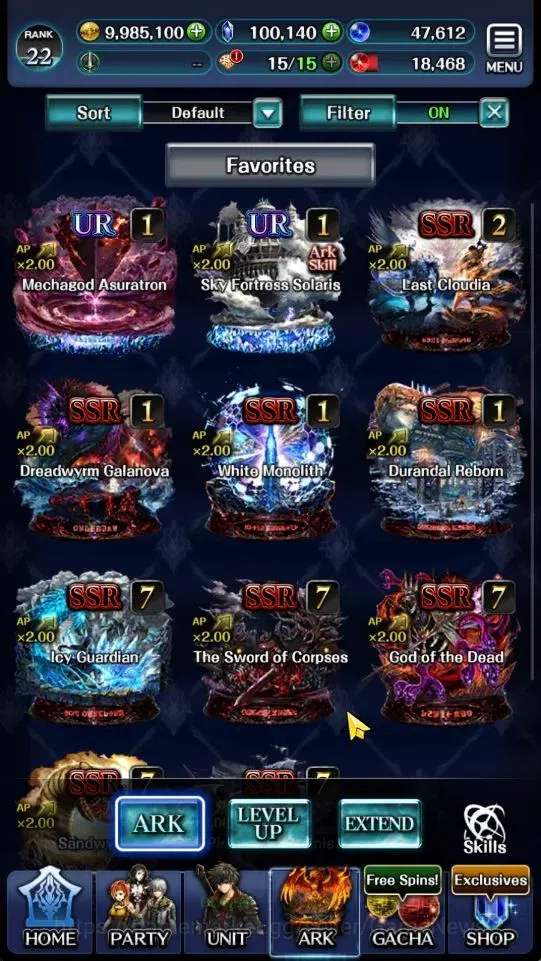 Last Cloudia Accounts GLOBAL|Rank 22|100K Crystal|Top Tier Unit [DL Jude image 4