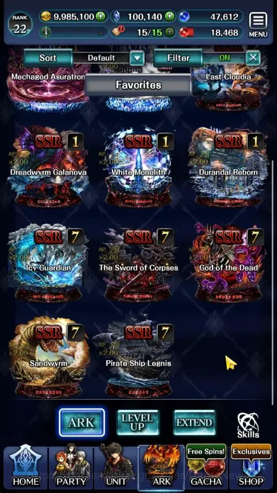 Last Cloudia Accounts GLOBAL|Rank 22|100K Crystal|Top Tier Unit [DL Jude image 5