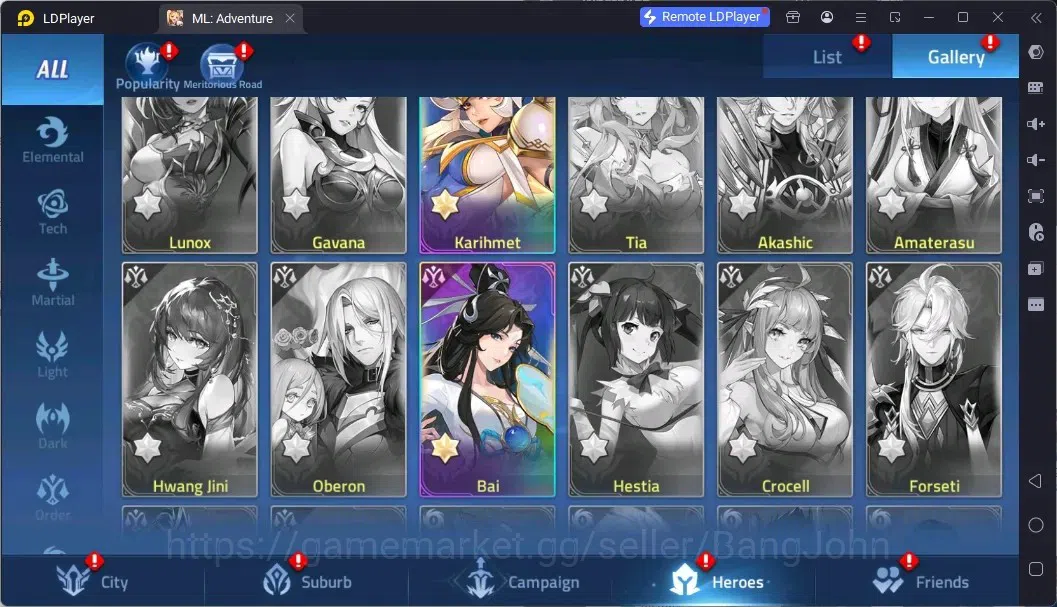 Mobile Legends: Adventure Accounts Global |LV 40|645k Power|VIP 4|Camp 28-6|Hero 57|63,642 Diamond|29 16