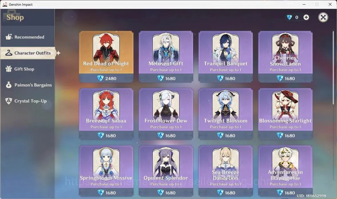 Genshin Impact Accounts ASIA | AR 45 | Flins premium (Flins,Ineffa,Columbi image 2