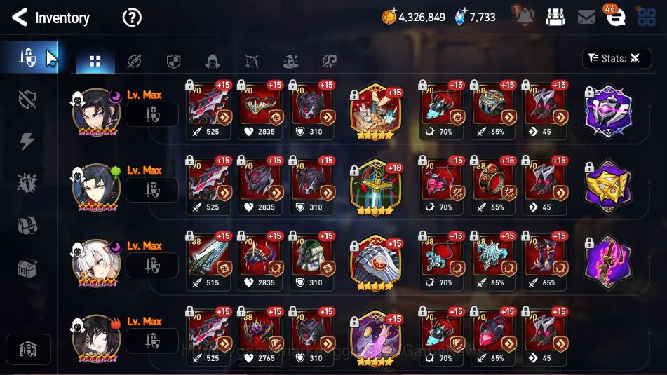 Epic Seven Accounts GBL Unverif|9 ML (NM Luna,C Lilias,DD Ray,Etc)+TA  image 11