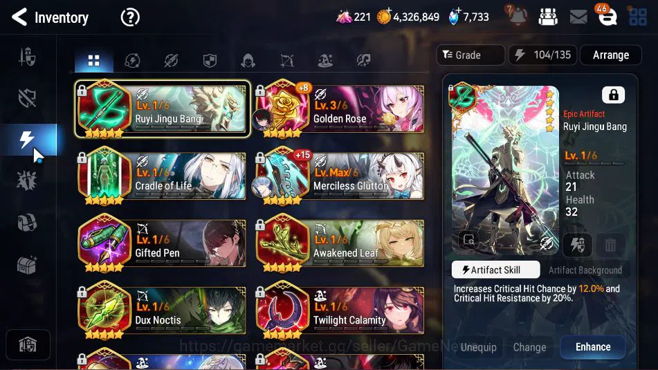 Epic Seven Accounts GBL Unverif|9 ML (NM Luna,C Lilias,DD Ray,Etc)+TA  image 13