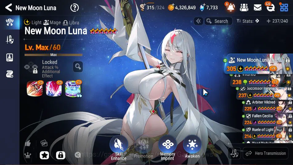 Epic Seven Accounts GBL Unverif|9 ML (NM Luna,C Lilias,DD Ray,Etc)+TA  image 19
