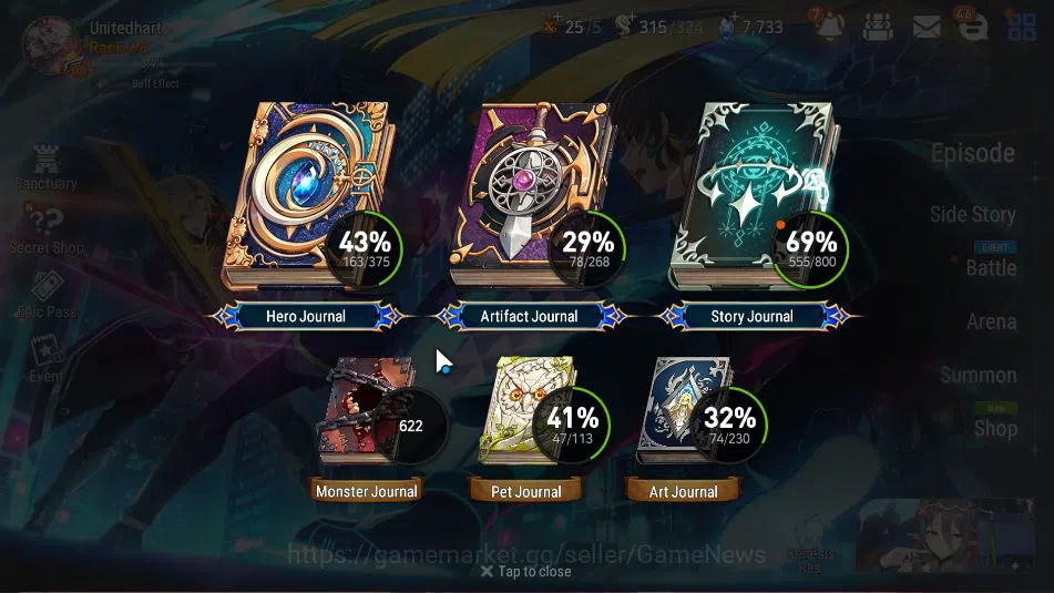 Epic Seven Accounts GBL Unverif|9 ML (NM Luna,C Lilias,DD Ray,Etc)+TA  image 4