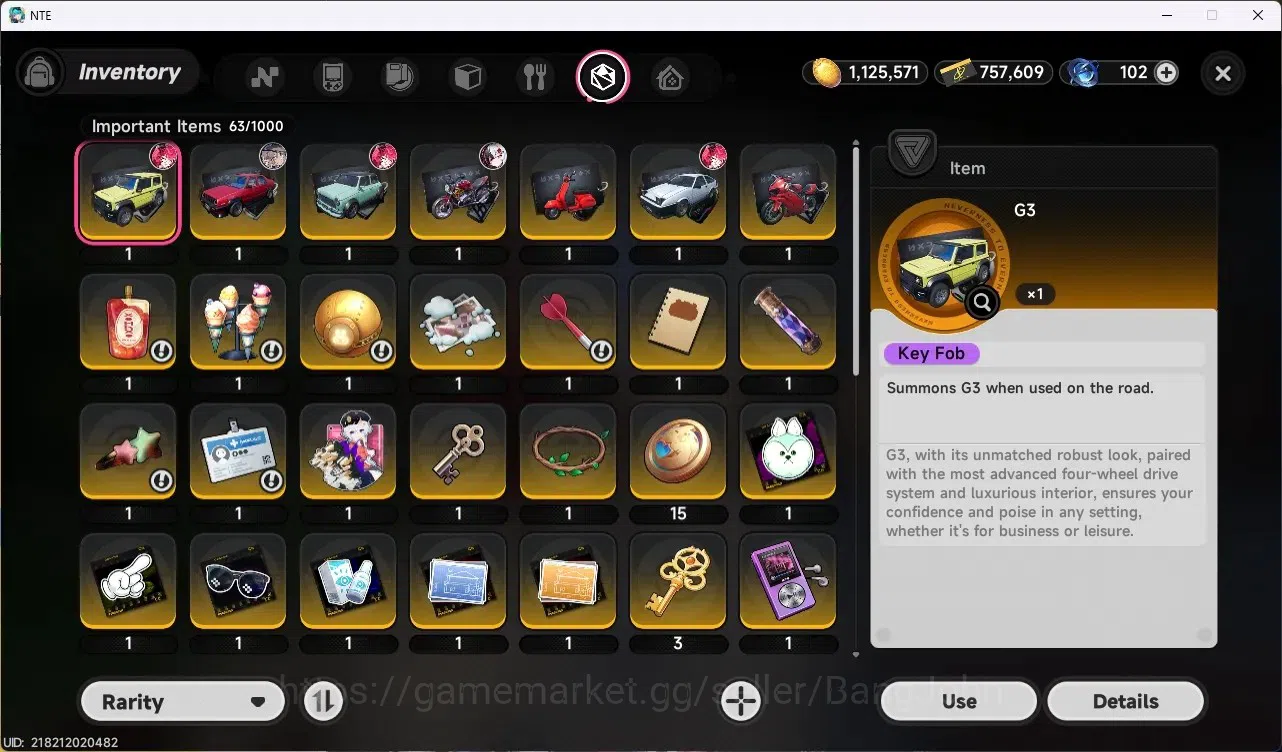 Neverness to Everness Accounts SEA|Lv.44|7 S-Class/2 Limit [Lacrimosa+Gilded Outf image 17