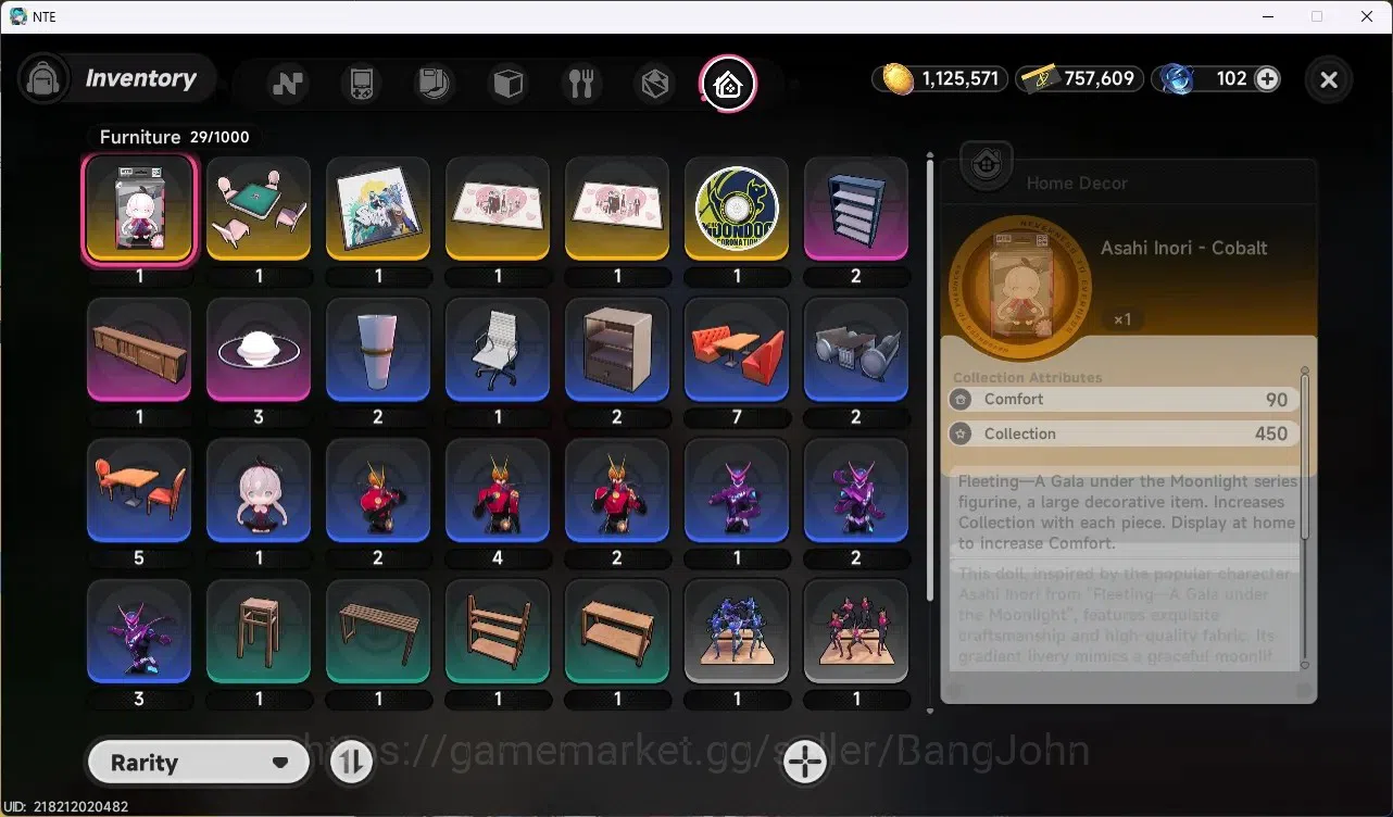 Neverness to Everness Accounts SEA|Lv.44|7 S-Class/2 Limit [Lacrimosa+Gilded Outf image 18
