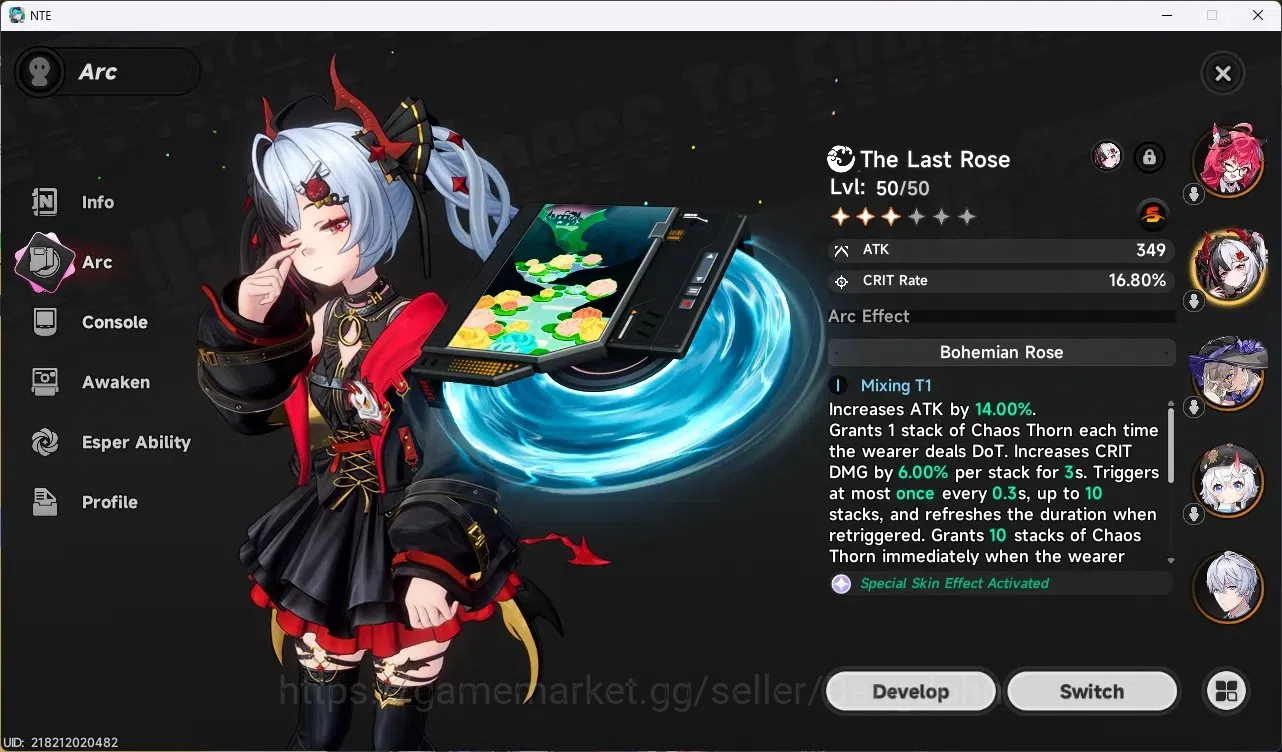 Neverness to Everness Accounts SEA|Lv.44|7 S-Class/2 Limit [Lacrimosa+Gilded Outf image 4
