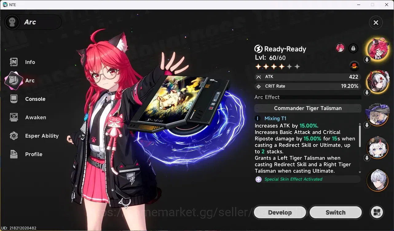 Neverness to Everness Accounts SEA|Lv.44|7 S-Class/2 Limit [Lacrimosa+Gilded Outf image 5