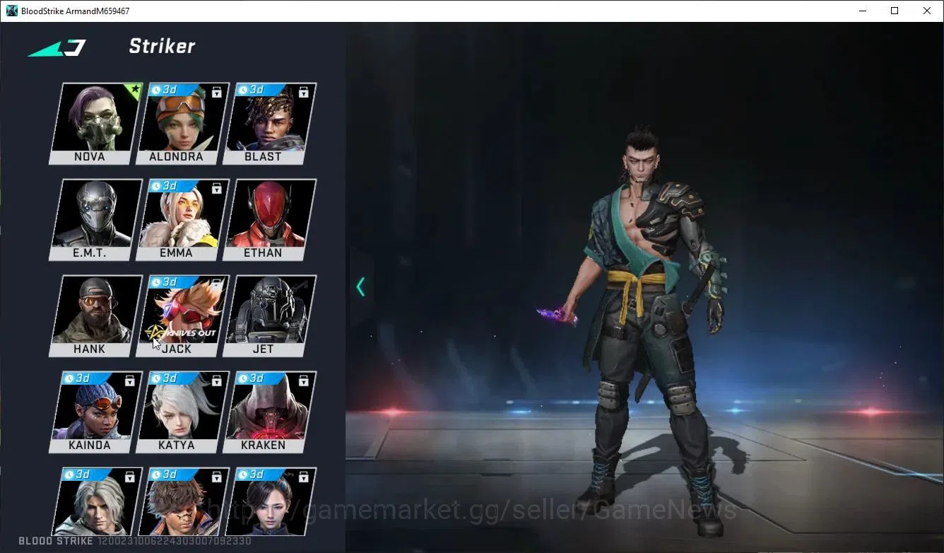 Blood Strike Accounts Rare Skin ASIA|MELEE ButerFly Knife-StarFal + Legendary KAG6- Explorer|NetEas|Check SS|BLS5412 3