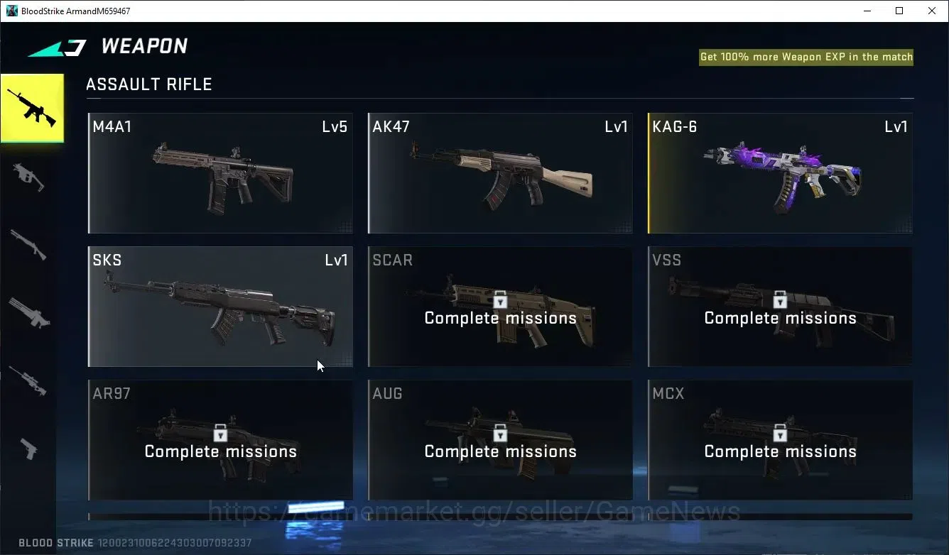 Blood Strike Accounts Rare Skin ASIA|MELEE ButerFly Knife-StarFal + Legendary KAG6- Explorer|NetEas|Check SS|BLS5412 6