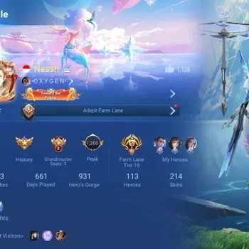 Honor of Kings Accounts Rare Skin Global|113H 214S|3 FLAWLESS|Precious Levi|Blessed MaiShiranui|4 LOM|5 LNY26|2 ShanHai|4