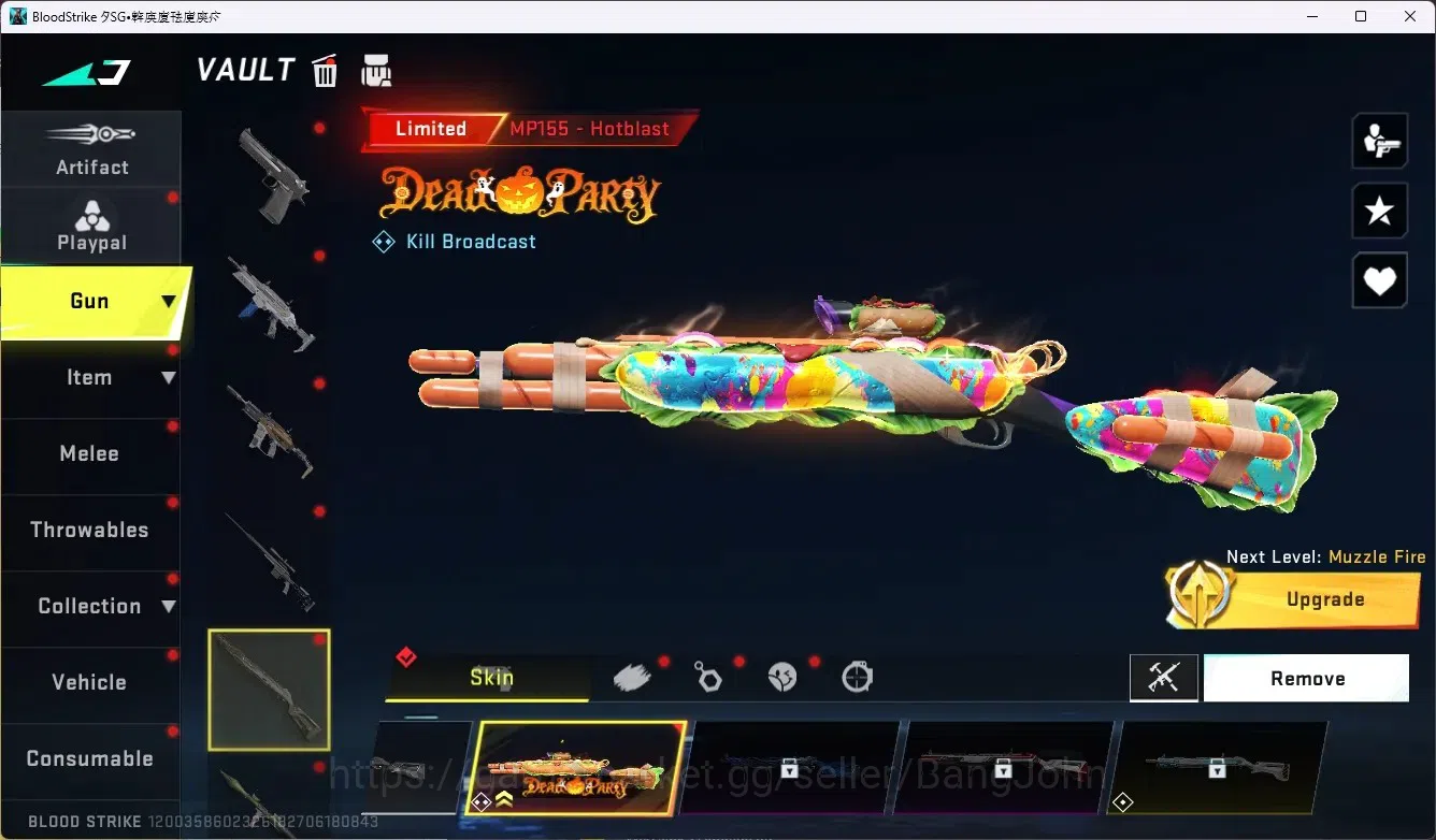 Blood Strike Accounts ASIA|Melee Ultra Scythe-Luna Slash|1 Evo Gun|10 Co image 12