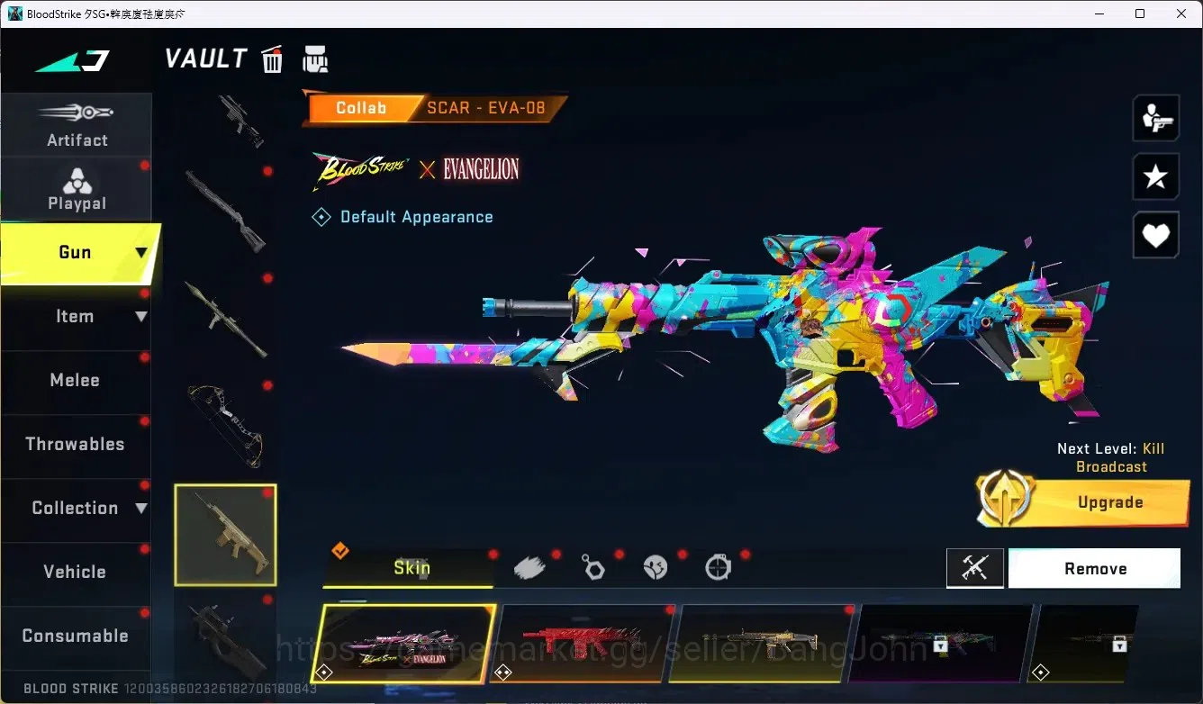 Blood Strike Accounts ASIA|Melee Ultra Scythe-Luna Slash|1 Evo Gun|10 Co image 13