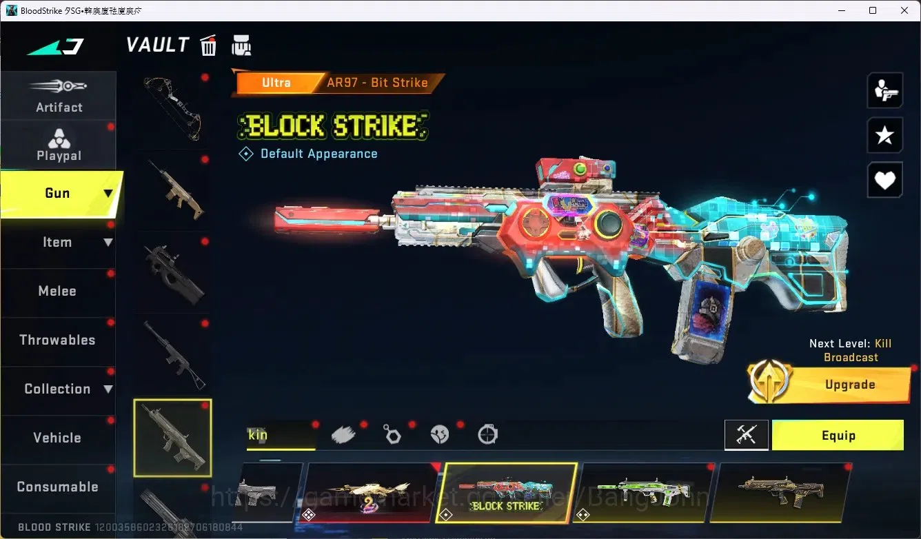 Blood Strike Accounts ASIA|Melee Ultra Scythe-Luna Slash|1 Evo Gun|10 Co image 16