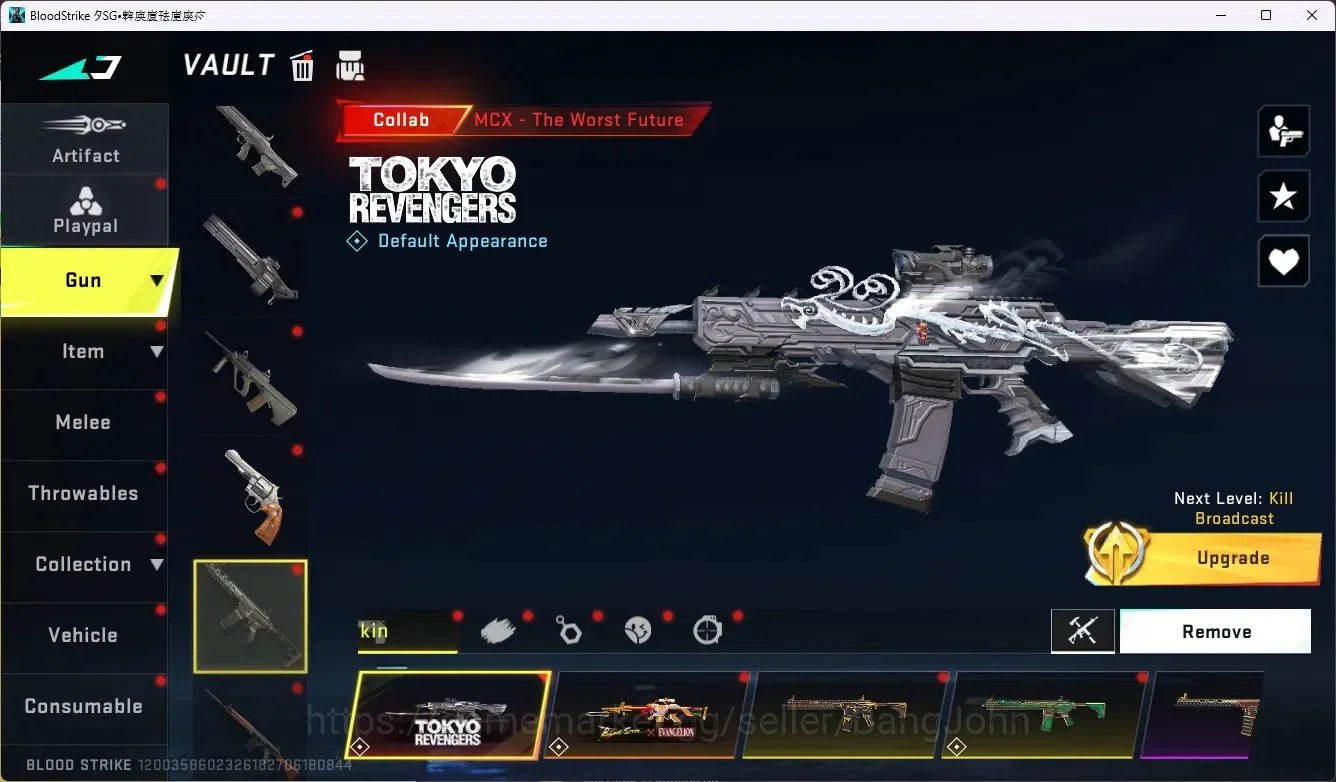 Blood Strike Accounts ASIA|Melee Ultra Scythe-Luna Slash|1 Evo Gun|10 Co image 18