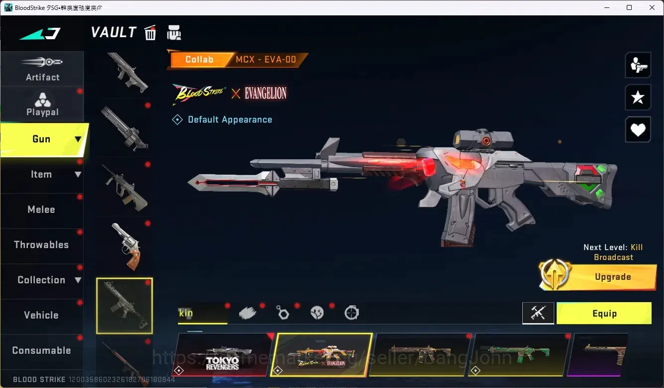 Blood Strike Accounts ASIA|Melee Ultra Scythe-Luna Slash|1 Evo Gun|10 Co image 19