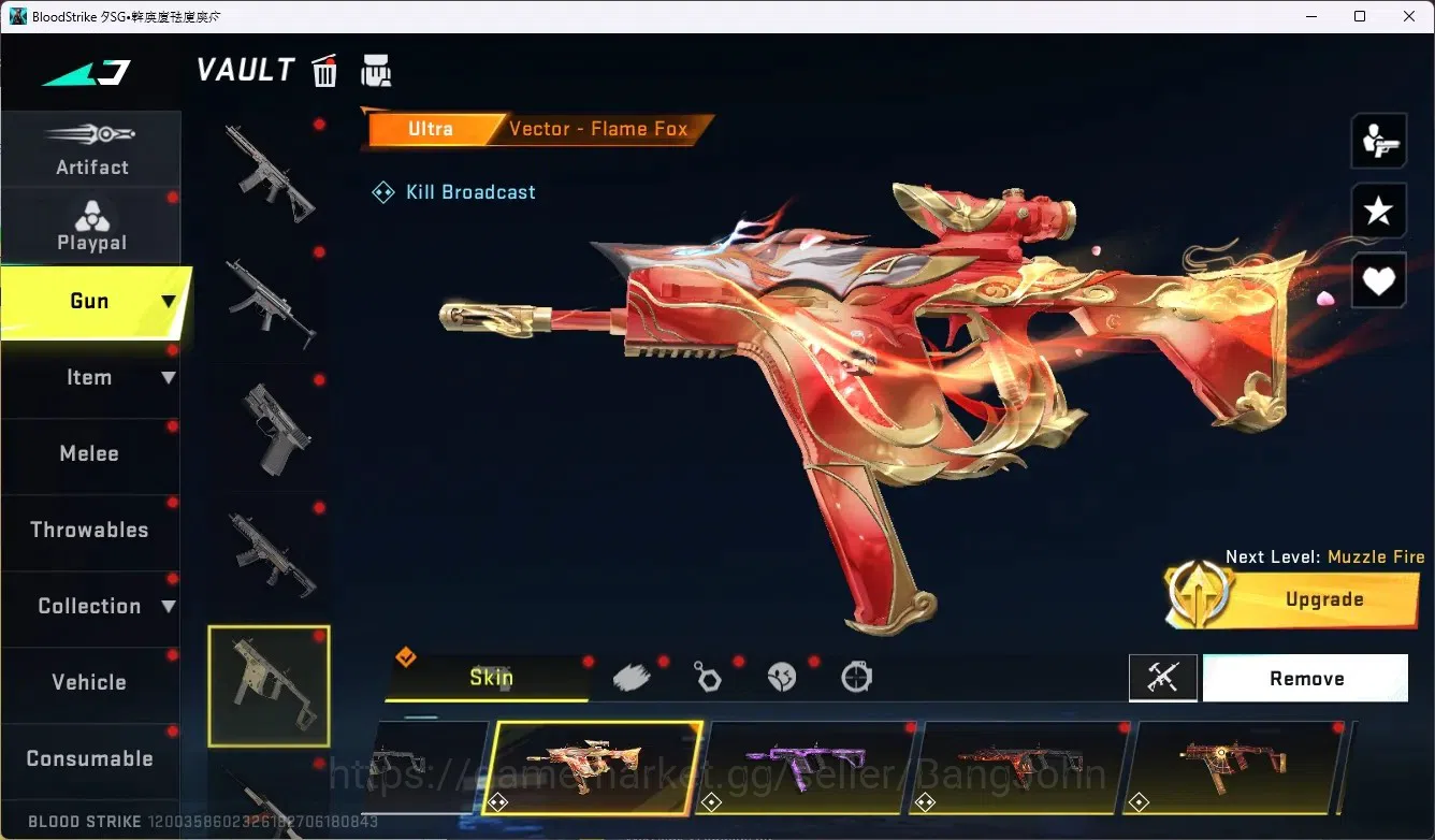 Blood Strike Accounts ASIA|Melee Ultra Scythe-Luna Slash|1 Evo Gun|10 Co image 4