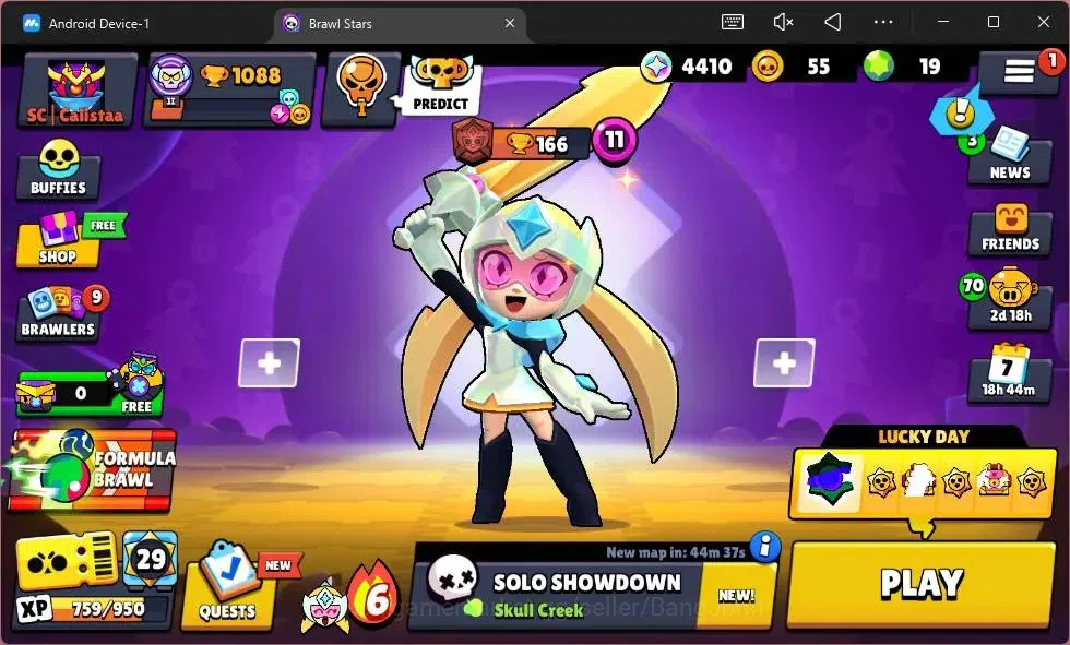 Brawl Stars Accounts Global | 1088 Thropy|18 Brawler|3 Max Hypercharge image 1