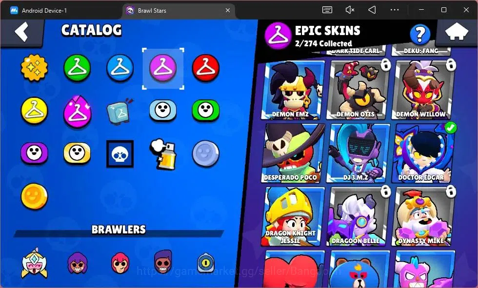 Brawl Stars Accounts Global | 1088 Thropy|18 Brawler|3 Max Hypercharge image 8