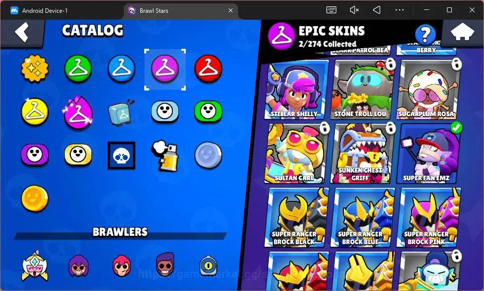 Brawl Stars Accounts Global | 1088 Thropy|18 Brawler|3 Max Hypercharge image 9