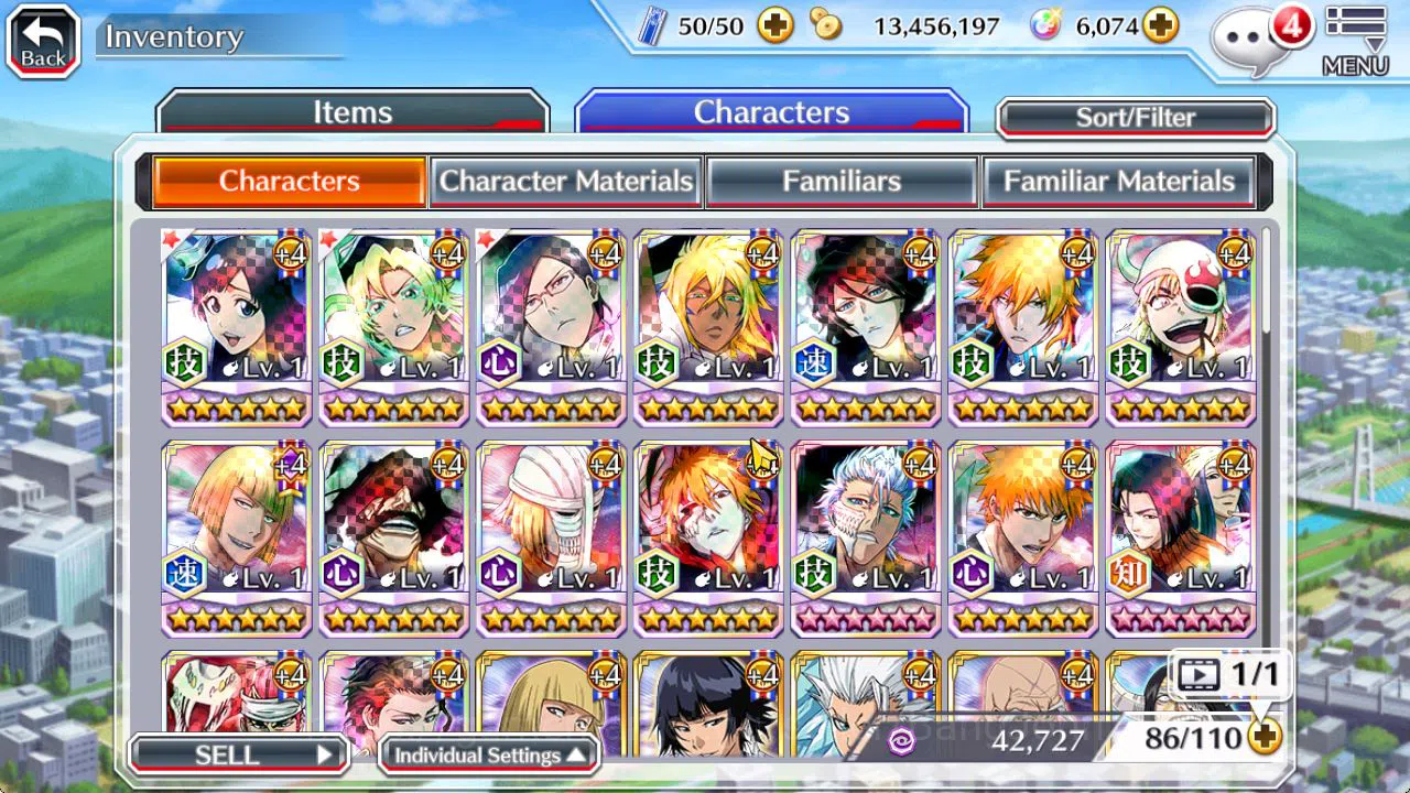Bleach: Brave Souls Accounts [GLOBAL]6K Orbs+Fresh All Story|GiseleG,Candice TY image 11