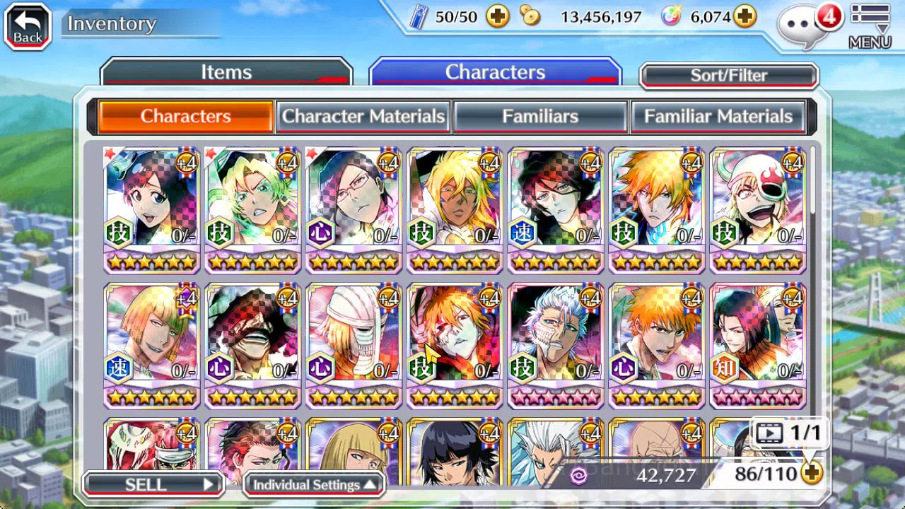 Bleach: Brave Souls Accounts [GLOBAL]6K Orbs+Fresh All Story|GiseleG,Candice TY image 12