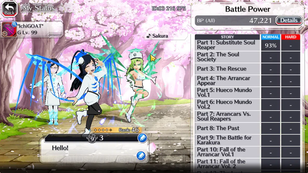 Bleach: Brave Souls Accounts [GLOBAL]6K Orbs+Fresh All Story|GiseleG,Candice TY image 18