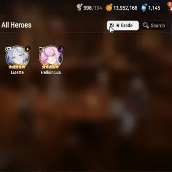 Epic Seven Accounts Starter Global Unverif|Fresh Starter|2 ML(Lisette,HLua)|PoH+Bless ON|MoR 14|Theater Locked|Choice Summon