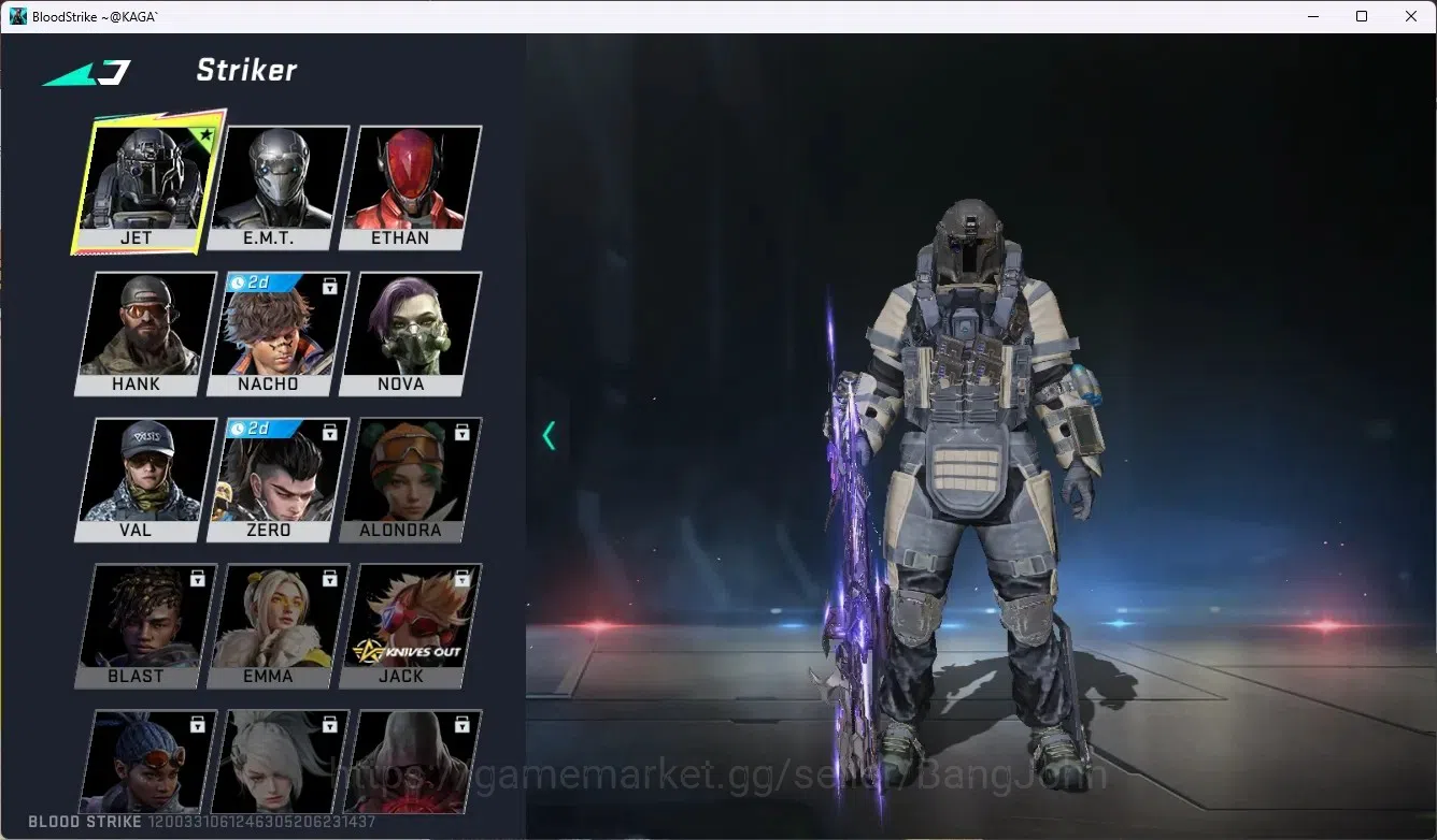 Blood Strike Accounts ASIA | 1 Ultra Gun: M700 - Iridian | 2 Legendary E image 5